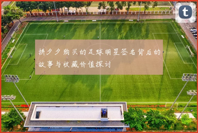 拼夕夕购买的足球明星签名背后的故事与收藏价值探讨